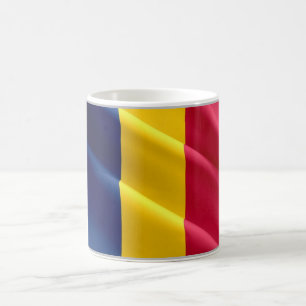 Tschad - Waving Flag - Kaffeetasse