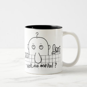 Tschad Wot keine MetallTasse Zweifarbige Tasse