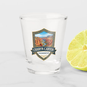Tscharyn-Canyon Kasachstan Schnapsglas