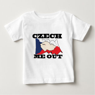Tscheche ich heraus baby t-shirt