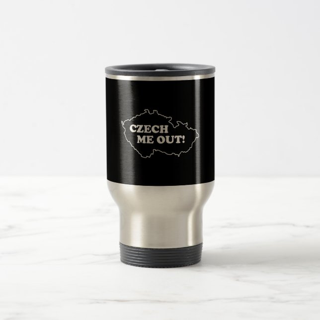 Tscheche ich heraus! reisebecher (Mittel)