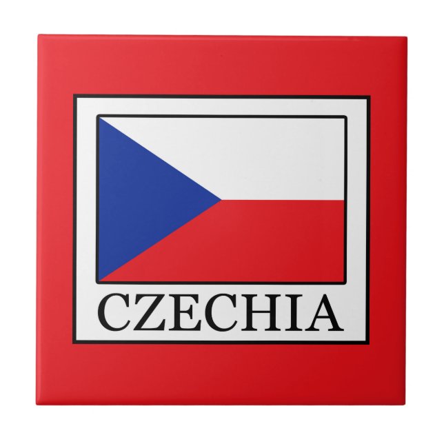 Tschechien Fliese (Vorderseite)