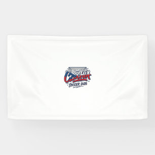 Tschechien Fußball 2026 Fußball Fett Land Typograf Banner