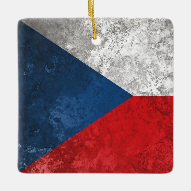 Tschechien Keramikornament (Vorderseite)