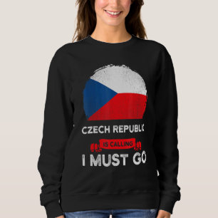 Tschechien ruft an, dass ich die tschechische Flag Sweatshirt