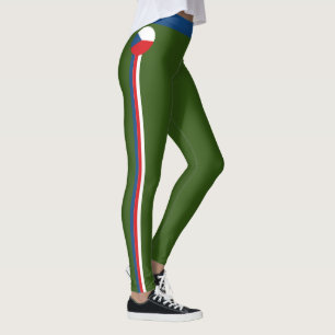 Tschechien und Tschechien: Fahnen, Fitness, Sport Leggings