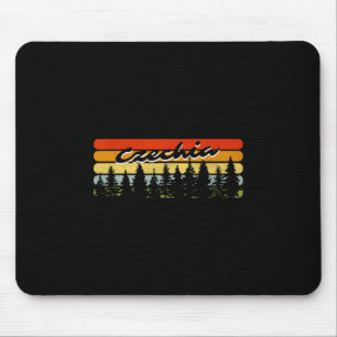 Tschechien Wald Sonnenuntergang Bäume Ferienhaus U Mousepad