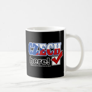 Tschechisch hier (dunkel) kaffeetasse