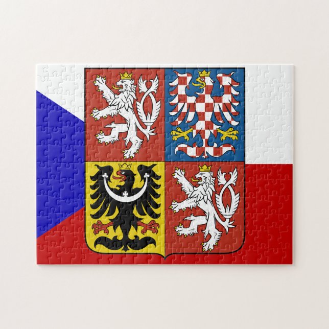 Tschechische Flagge (Horizontal)