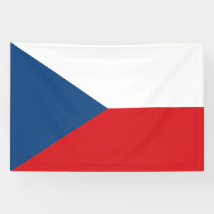 Tschechische Flagge Banner