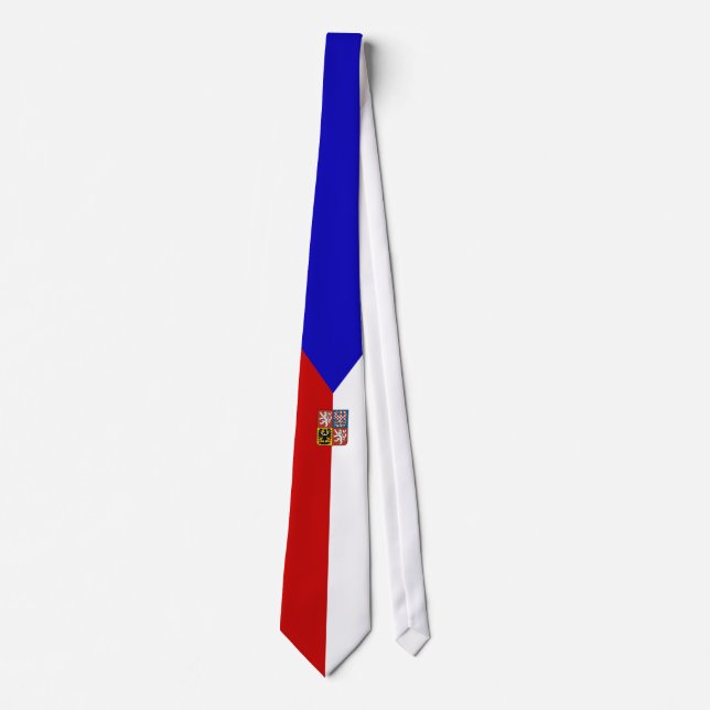 Tschechische Flagge Krawatte (Vorderseite)