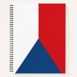 Tschechische Flagge Notizbuch