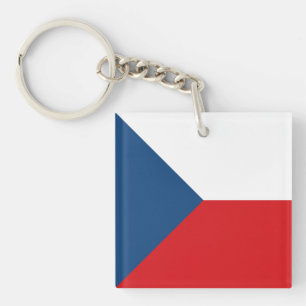 Tschechische Flagge Schlüsselanhänger