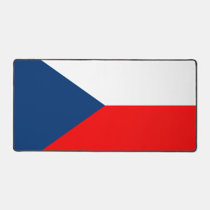 Tschechische Flagge Schreibtischunterlage
