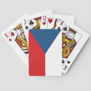 Tschechische Flagge Spielkarten