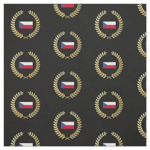 Tschechische Flagge Stoff