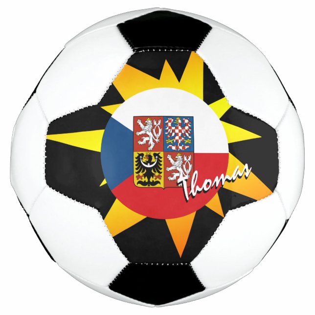Tschechische Fußball und Tschechische Fahne / BANG (Vorderseite)
