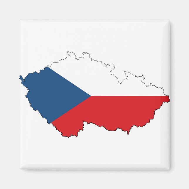 Tschechische Republik CZ Magnet (Vorne)
