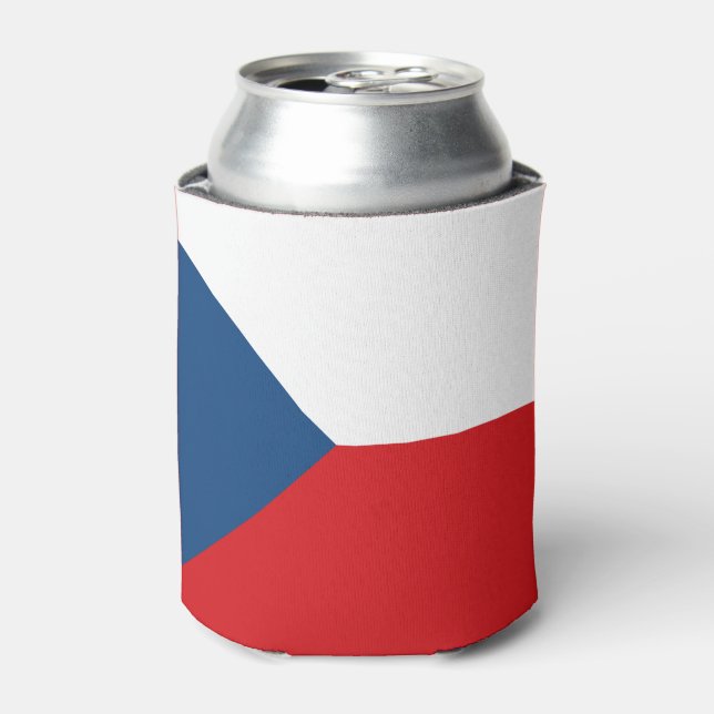 Tschechische Republik Flagge kann kühlen Dosenkühler (Kanne Vorderseite)