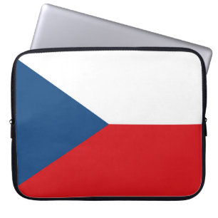 Tschechische Republik Flagge Laptopschutzhülle