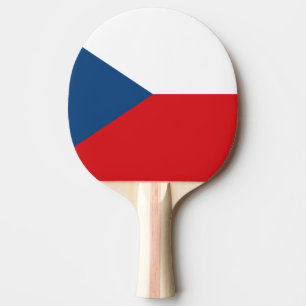 Tschechische Republik Flagge Tischtennis Schläger