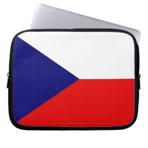 Tschechische Republik-Flaggen-Laptop-Kasten Laptopschutzhülle