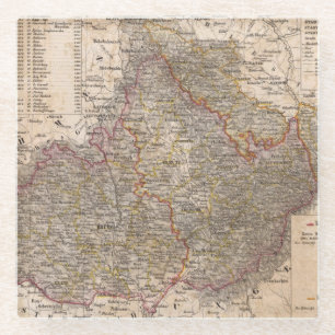 Tschechische Republik Glasuntersetzer