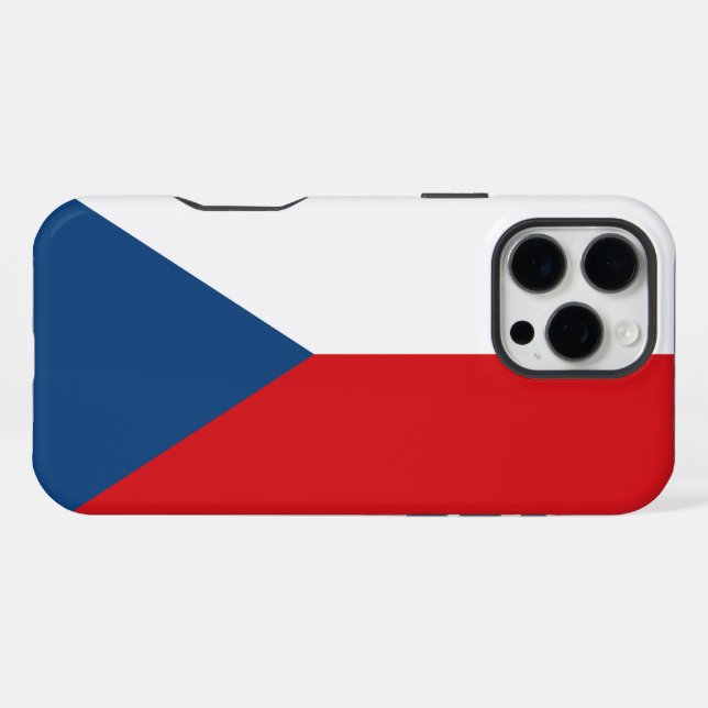 Tschechische Republik iPhone 16 Pro Max Hülle (Rückseite (Horizontal))