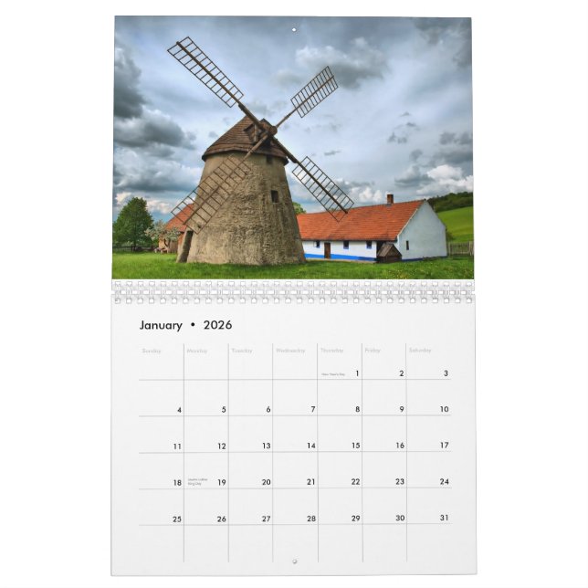 Tschechische Republik - Kalender 2011 (Jan 2026)
