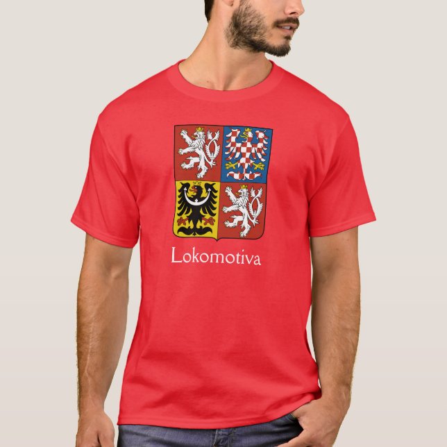 Tschechische Republik Lokomotiva T - Shirt (Vorderseite)