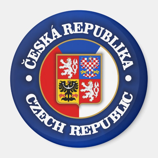 Tschechische Republik Magnet (Vorne)