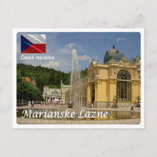 Tschechische Republik - Marianske Lazne - Postkarte