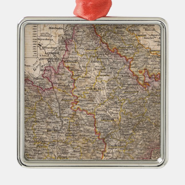 Tschechische Republik Ornament Aus Metall (Vorne)