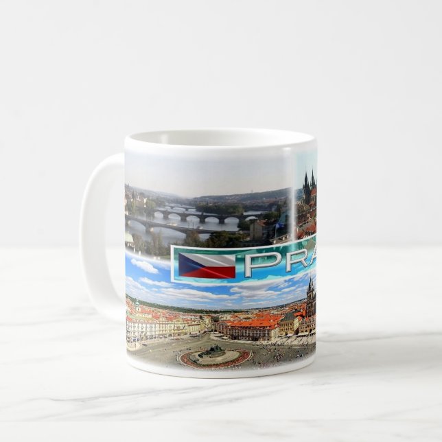 Tschechische Republik - Prag - Prag - Praha - Kaffeetasse (Vorderseite Links)