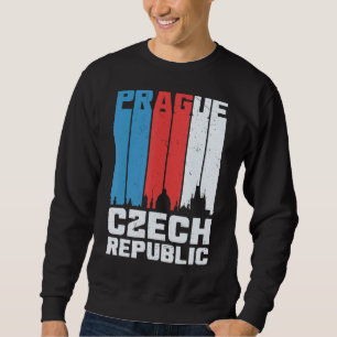 Tschechische Republik Prag Skyline Prag Sweatshirt