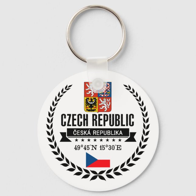 Tschechische Republik Schlüsselanhänger (Vorderseite)