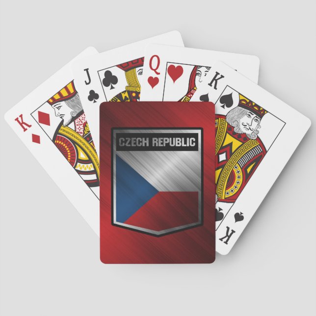 Tschechische Republik Spielkarten (Rückseite)