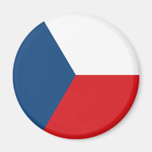 Tschechische Republik - Symbol für die Landesflagg Magnet