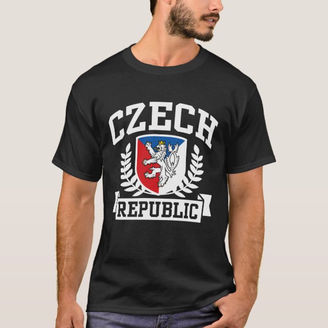 Tschechische Republik T-Shirt (Vorderseite)