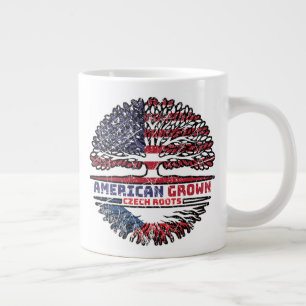 Tschechische Republik USA USA Vereinigte Staaten Jumbo-Tasse