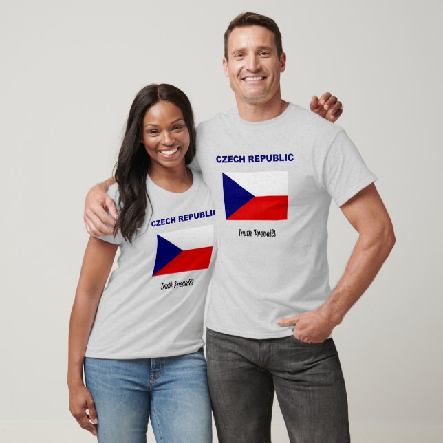Tschechische Republik, Wahrheit siegt T-Shirt (Unisex)