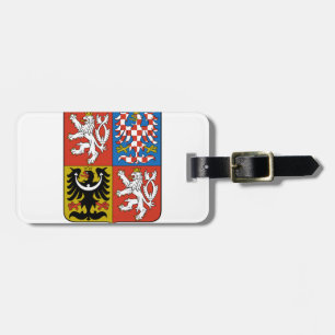 Tschechische Republik Wappen Gepäckanhänger