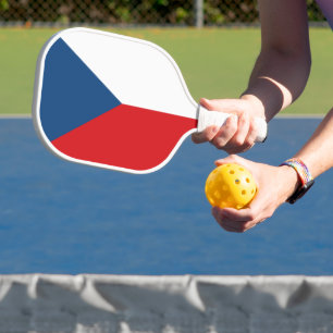 Tschechische Republik Wappen Pickleball Schläger