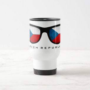 Tschechische Shades-Tasse Reisebecher