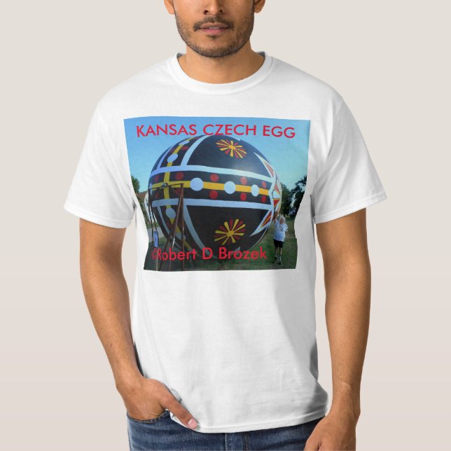 Tschechischer Ei-T - Shirt Kansas (Vorderseite)