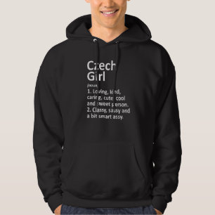 TSCHECHISCHES MÄDCHEN TSCHECHISCHE REPUBLIK Land Hoodie