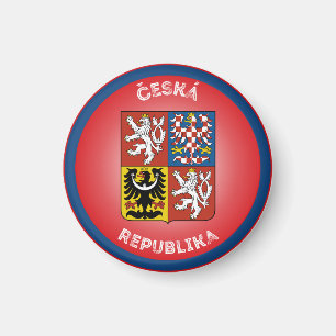 Tschechisches Republik-Erbe-Emblem Magnet