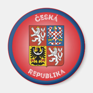 Tschechisches Republik-Erbe-Emblem Magnet
