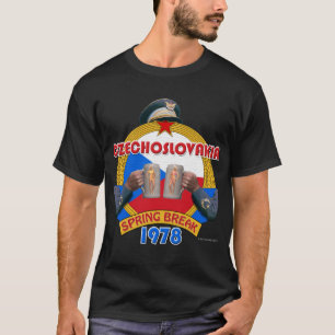 Tschechoslowakei Spring Break 1978 (Dunkel) T-Shirt