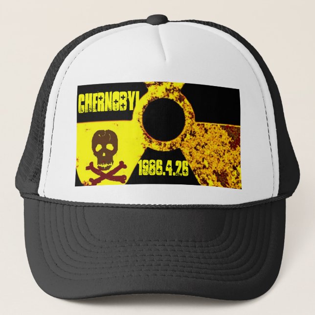 Tschernobyl-Gedenkstätte gegen nuklear Truckerkappe (Vorderseite)